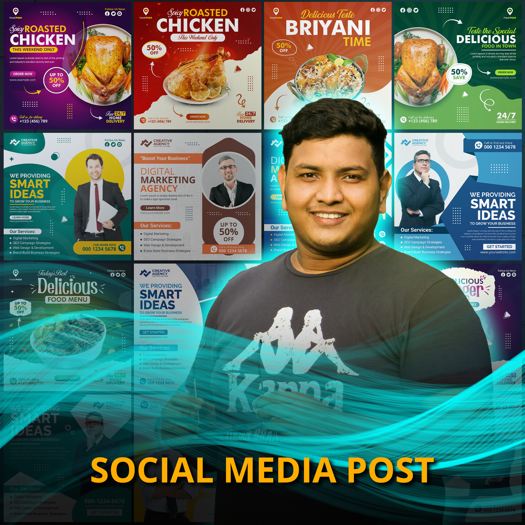 Social Media Post Design Service