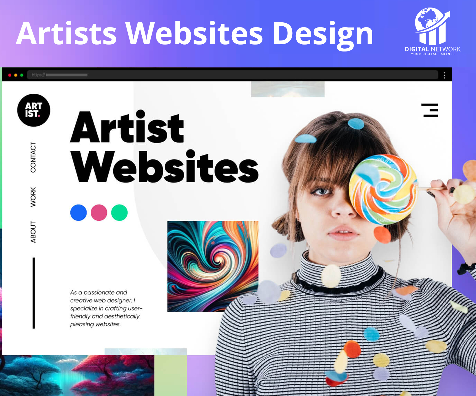 Artists Websites Design